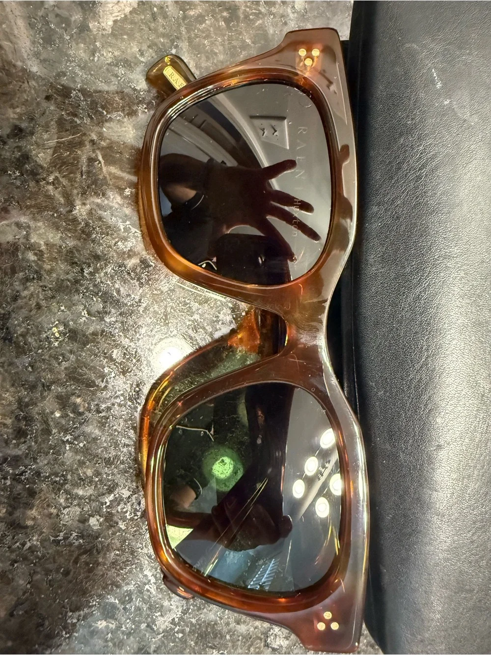 Raen Tortoiseshell Oversized Sunglasses - Brown Lenses